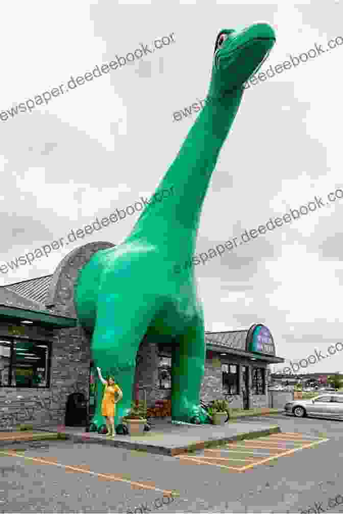 A Giant Statue Of A Dinosaur At A Roadside Attraction Massachusetts Curiosities: Quirky Characters Roadside Oddities Other Offbeat Stuff (Curiosities Series)