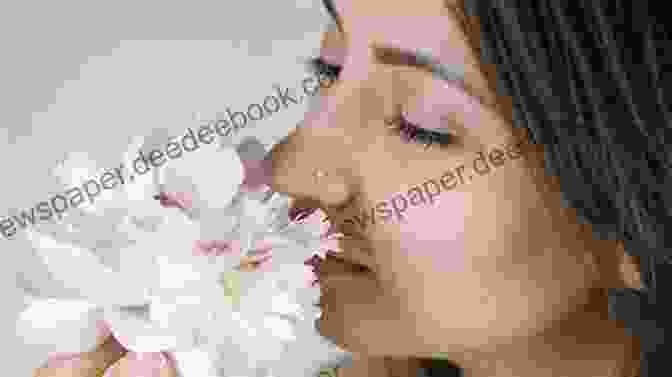 A Person Smelling A Flower I Can Hear See Taste Smell And Feel Senses For Kids Children S Biology