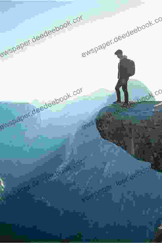 A Person Standing At The Edge Of A Cliff, Representing The Transition Between Known And Unknown. THE LIFE: A Journey Of Self Discovery (The IN BETWEEN 1)