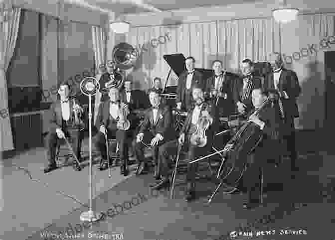 A Symphony Orchestra Performing In The 1920s, With Musicians Playing A Variety Of Instruments. Making Music Modern: New York In The 1920s