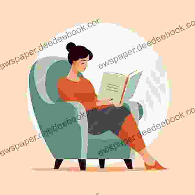 A Young Woman Sitting In A Cozy Chair, Engrossed In A Book. The Deceivers: Historical Fiction For Teens