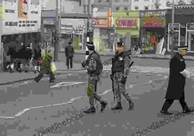 British Soldiers On Patrol In Belfast. Belfast Diaries: A Gunner In Northern Ireland 1971 74