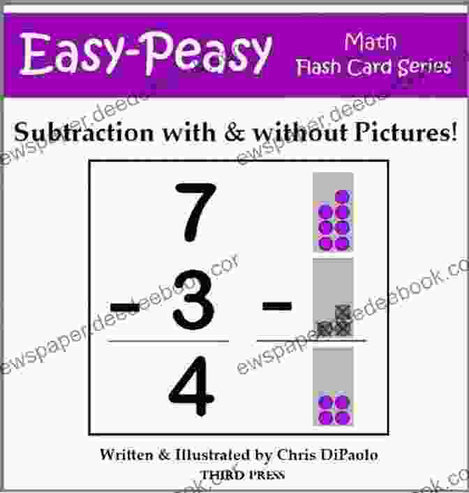 Colorful And Engaging With Without Pictures Easy Peasy Math Flash Cards Subtraction: With Without Pictures (Easy Peasy Math Flash Cards)