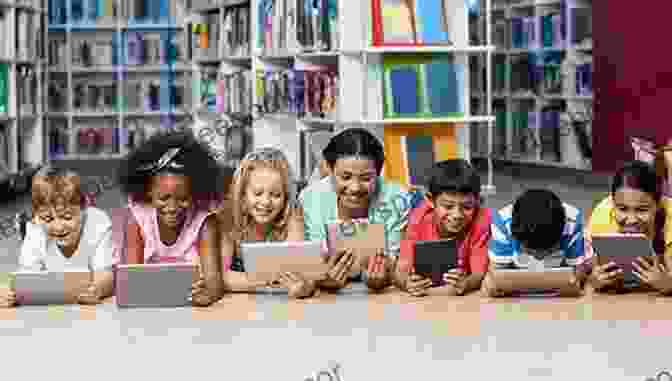 Diverse Group Of Children Using Digital Devices In A Classroom Setting Children S Literature In The Reading Program Fifth Edition: Engaging Young Readers In The 21st Century