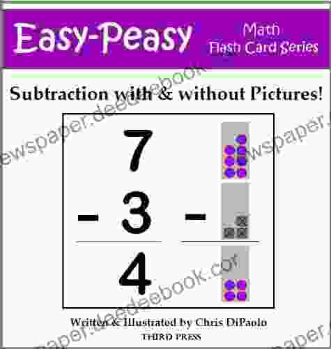 Subtraction: With Without Pictures (Easy Peasy Math Flash Cards)
